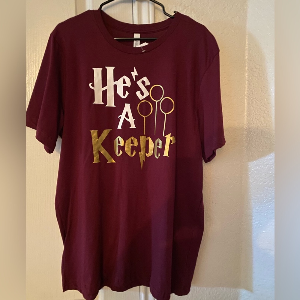 Men Harry Potter theme tee size XL